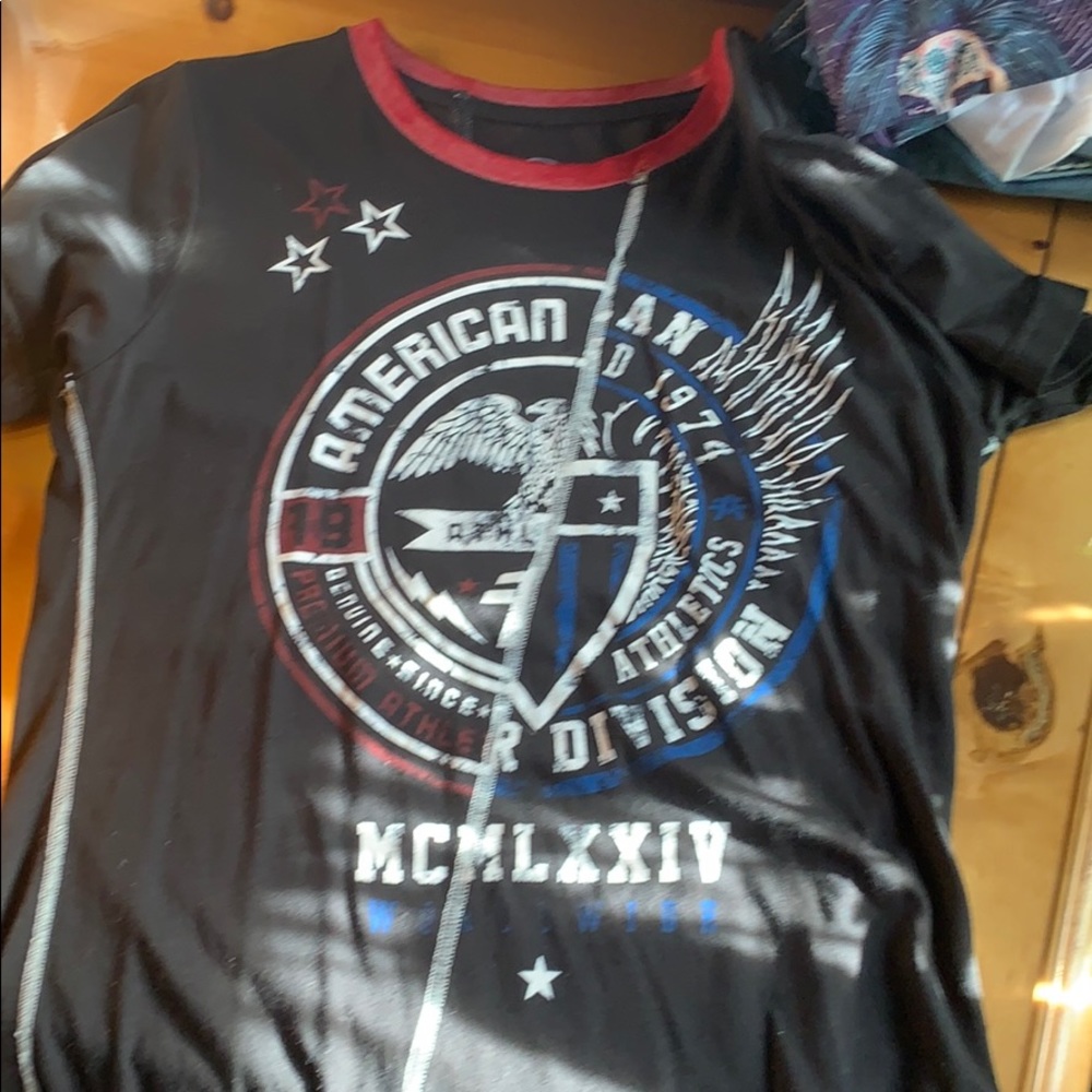 American fighter large shirt